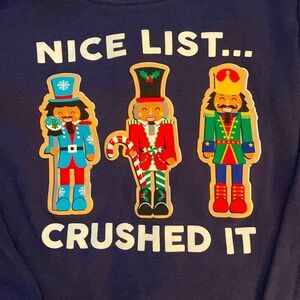 The Children’s Place Nutcracker “Nice List, Crushed It” Toddler Boy Pajama’s 3T
